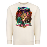 Sandshell Cosmic Cowgirl Premium Sweatshirt - HowdyJamesFarm