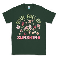 Sports Green soul full of sunshine Classic Tee - MaliasSmallBusiness