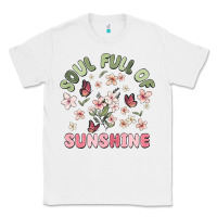 White soul full of sunshine Classic Tee - MaliasSmallBusiness