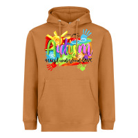 Meerkat Autism accept understand love Heavyweight Hoodie - NancyCooperArtShop
