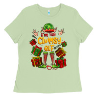 Matcha im the clumsy elf Ladies Tee - FaDigitalArtStudio