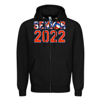 Black senior volleyball custom Zipper Hoodie - Jasminsmagicworld