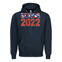 Navy senior volleyball custom Zipper Hoodie - Jasminsmagicworld