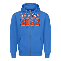 True Royal senior volleyball custom Zipper Hoodie - Jasminsmagicworld