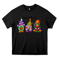 Black happy halloween gnomes black Heavy Core Tee - RacoonDesign