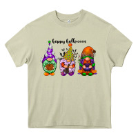 Mossy happy halloween gnomes black Heavy Core Tee - RacoonDesign