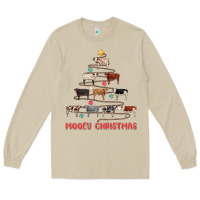 Mushroom mooey christmas Long Sleeve Tee - MaliasSmallBusiness