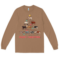 Toasted Coconut mooey christmas Long Sleeve Tee - MaliasSmallBusiness