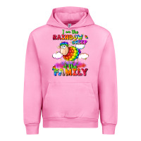 Fuchsia Pink I am the rainbow sheep of the family Urban Hoodie - FaDigitalArtStudio