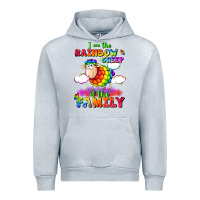 Heather Grey I am the rainbow sheep of the family Urban Hoodie - FaDigitalArtStudio