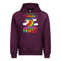 Mauve Wine I am the rainbow sheep of the family Urban Hoodie - FaDigitalArtStudio