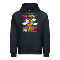 Navy I am the rainbow sheep of the family Urban Hoodie - FaDigitalArtStudio