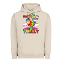 Pigment French Oak I am the rainbow sheep of the family Urban Hoodie - FaDigitalArtStudio