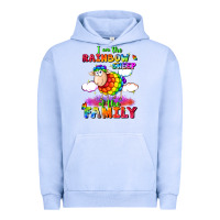 Pigment Grape Ice I am the rainbow sheep of the family Urban Hoodie - FaDigitalArtStudio