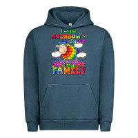 Pigment Midnight Navy I am the rainbow sheep of the family Urban Hoodie - FaDigitalArtStudio