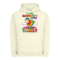 Pigment Pistachio I am the rainbow sheep of the family Urban Hoodie - FaDigitalArtStudio