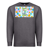 Charcoal Heather daddy's drinking buddy Premium Sweatshirt - TumblerDesignByShophia