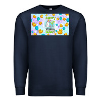 Navy daddy's drinking buddy Premium Sweatshirt - TumblerDesignByShophia