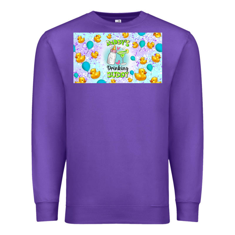 Daddy's Drinking Buddy Premium Sweatshirt by TumblerDesignByShophia | Teevron