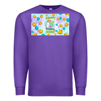 Purple daddy's drinking buddy Premium Sweatshirt - TumblerDesignByShophia