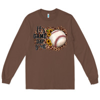 Chestnut it's game day y'all baseball Long Sleeve Tee - JahusDesignShop