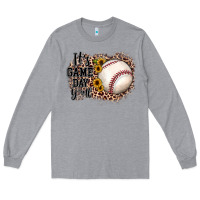 Heather Grey it's game day y'all baseball Long Sleeve Tee - JahusDesignShop