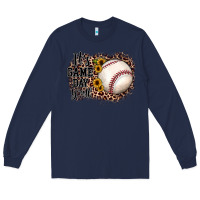 Navy it's game day y'all baseball Long Sleeve Tee - JahusDesignShop