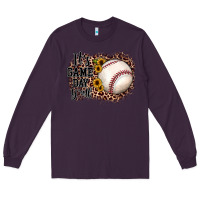 Plum it's game day y'all baseball Long Sleeve Tee - JahusDesignShop