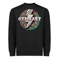 Black gymnast Heavyweight Sweatshirt - MaliasSmallBusiness