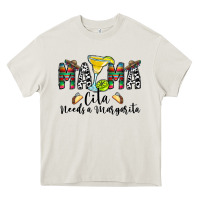 Cream Mama Cita Needs a Margarita Heavy Core Tee - CowhideDigitalArt