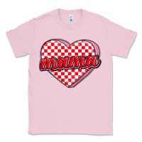 Bubblegum Pink valentine mama Classic Tee - MaliasSmallBusiness