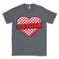 Charcoal Heather valentine mama Classic Tee - MaliasSmallBusiness