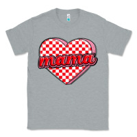 Heather Grey valentine mama Classic Tee - MaliasSmallBusiness