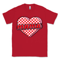 Red valentine mama Classic Tee - MaliasSmallBusiness