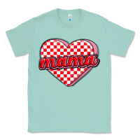 Seafoam valentine mama Classic Tee - MaliasSmallBusiness
