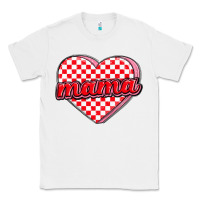 White valentine mama Classic Tee - MaliasSmallBusiness