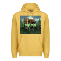 Antique Gold Mama bear tumbler Premium Hoodie - HowdyJamesFarm