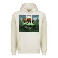 Oatmeal Heather Mama bear tumbler Premium Hoodie - HowdyJamesFarm