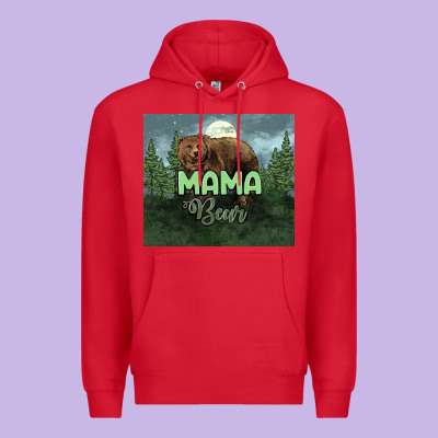 Mama Bear Tumbler Premium Hoodie Designed By Howdyjamesfarm