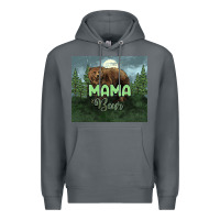 Rock Mama bear tumbler Premium Hoodie - HowdyJamesFarm
