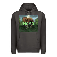 Smoke Mama bear tumbler Premium Hoodie - HowdyJamesFarm