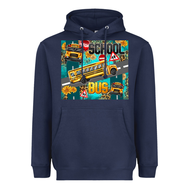 School Bus Heavyweight Hoodie by texasbilliewilder | Teevron