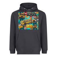 Smoke school bus Heavyweight Hoodie - texasbilliewilder