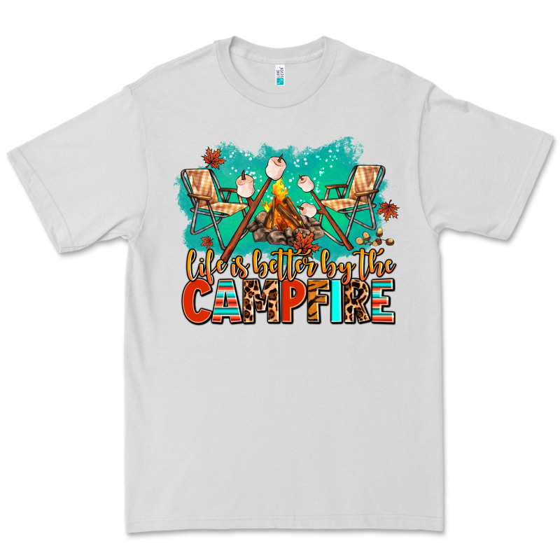 Life Is Better By The Campfire Premium Tee by AdoDesignShop | Teevron
