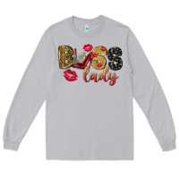 Moon Dust boss lady with money Long Sleeve Tee - NancyCooperArtShop