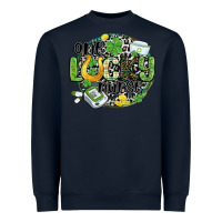 Navy one lucky nurse Heavyweight Sweatshirt - MaliasSmallBusiness