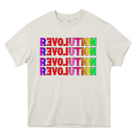 Cream lgbtq revolution Heavy Core Tee - HRA Design Shop