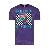 Cloud Purple dont be a basshole Vintage Tee - MaliasSmallBusiness