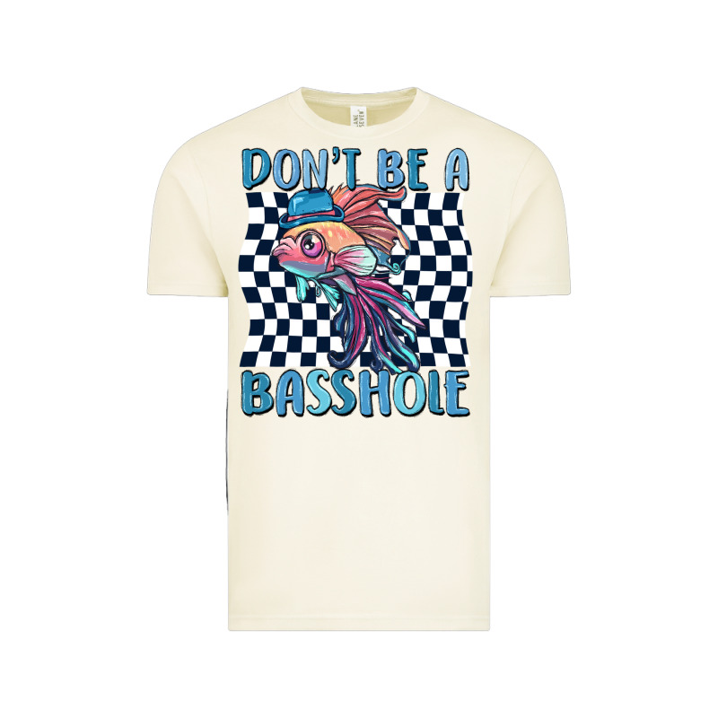 Dont Be A Basshole Vintage Tee by MaliasSmallBusiness | Teevron
