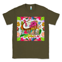 Army Green summer time Classic Tee - CowhideDigitalArt